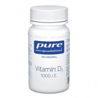 Витамин Д3 PURE ENCAPSULATIONS Vitamin D3 1000 I.E. Kapseln 60 шт Pro medico Витамин Д3 PURE ENCAPSULATIONS Vitamin D3 1000 I.E. Kapseln 60 шт Pro medico